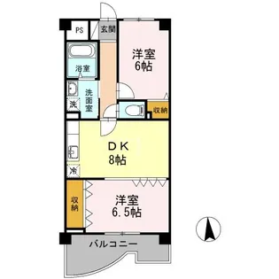 WHOLLY TOP【4階】の間取り
