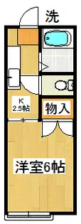 シャルム加藤【1階】の間取り