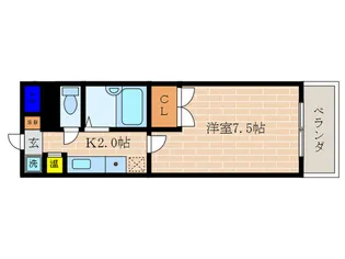 コリンシア【3階】の間取り