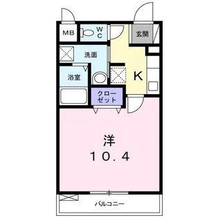 サクラ ドエリング【2階】の間取り