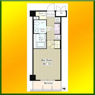 Liberta villa【5階】の間取り