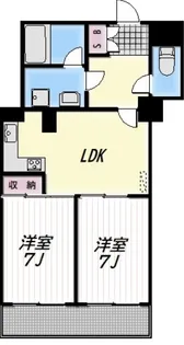コートハイム横浜【2階】の間取り