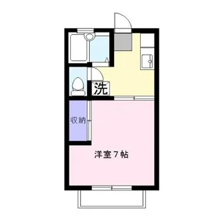 ヴィラ・プリンス【2階】の間取り