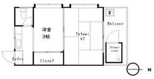 杉本ビル【5階】の間取り
