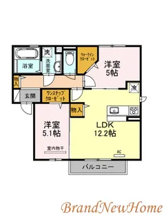 エスポワール【1階】の間取り