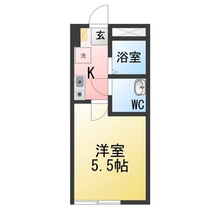 西国分寺エスプリ【1階】の間取り