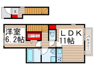 Prestige Own【2階】の間取り