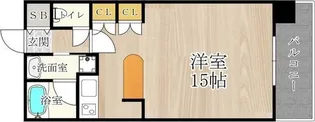CITY SPIRE難波WEST【4階】の間取り