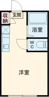 ダイヤモンドレジデンス中野第一【1階】の間取り