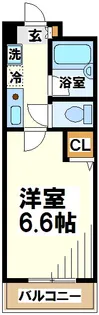 大竹ハイツ2【2階】の間取り