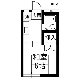 千歳ハイム【2階】の間取り