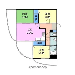 ジャクソンタワー【4階】の間取り