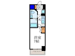 Palace-n西院【4階】の間取り