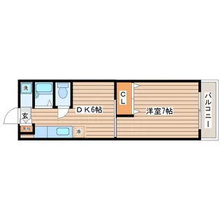 ダイリ長町ビル【3階】の間取り