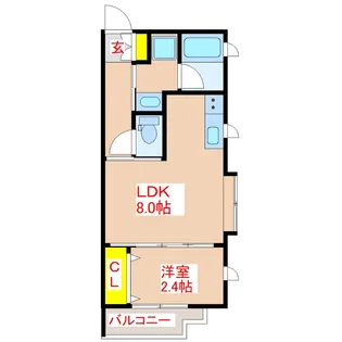 Alegria【2階】の間取り