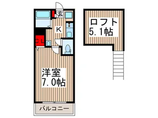 グランエスポワール八潮【3階】の間取り