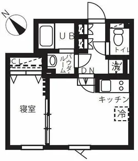 ジェイエムケー田園調布【1階】の間取り
