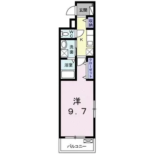 フローラーリアIII【3階】の間取り