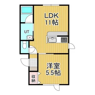 エクセルライフ【2階】の間取り