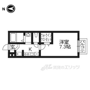 シュエット【1階】の間取り