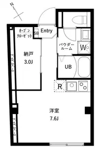 アムレア荻窪【5階】の間取り