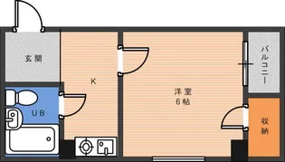 EST山坂【3階】の間取り