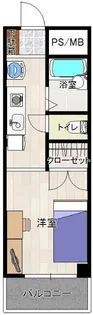 ケントクレール佐世保【3階】の間取り
