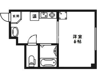 グラシア都島本通【2階】の間取り