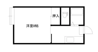 メゾンサンパティ【1階】の間取り