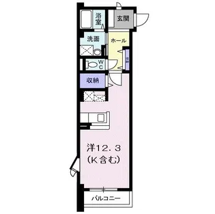 シェーネスベルク【2階】の間取り