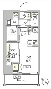 ARKMARK大塚【3階】の間取り