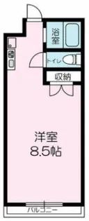 ルナTAKINO【1階】の間取り