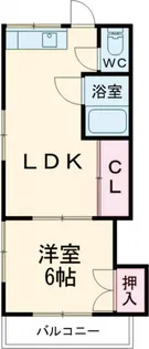 第一フラワーパレス【4階】の間取り
