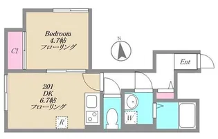 HAGAKURE【2階】の間取り