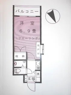 パーク・ノヴァ三軒茶屋南【5階】の間取り