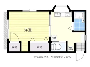 サンライズ六坊2【1階】の間取り