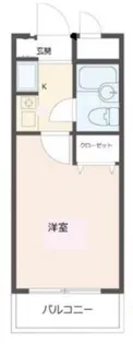 クリオ玉川学園壱番館【2階】の間取り