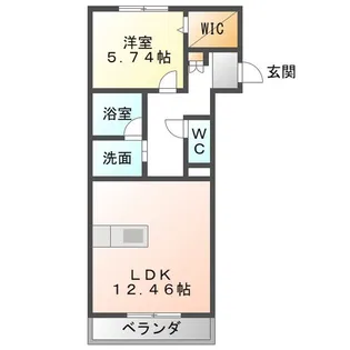 ソシアハート【3階】の間取り