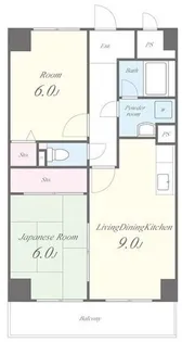 ヴィラシャトー【3階】の間取り