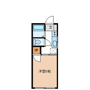阿久津コーポ【2階】の間取り