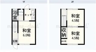 アポロハイツ【1階】の間取り