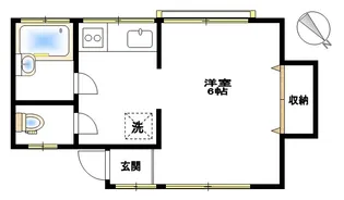 富ヶ谷2号館【2階】の間取り