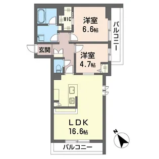 アルステラ【3階】の間取り