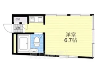 シティライフ吹田【3階】の間取り