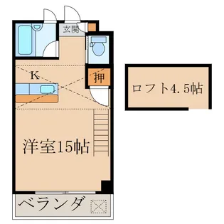 マンションFBC【2階】の間取り