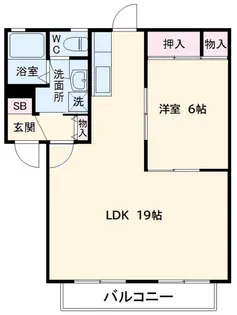 グランドソレーユ【1階】の間取り