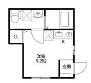 ベレガンス八千代台【1階】の間取り