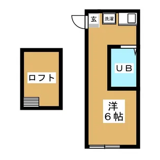 インベスト上野【1階】の間取り