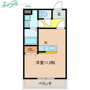 アタゴール【3階】の間取り