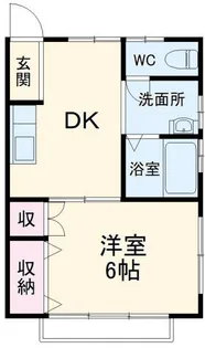 ハイツエッセン2【1階】の間取り